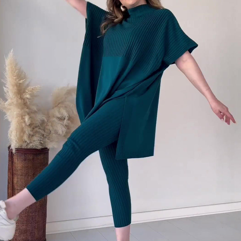 (⏰Clearance Sale 49% ! + 🔥Buy 2 Get Freeship)🥂Knitted Two-piece Set