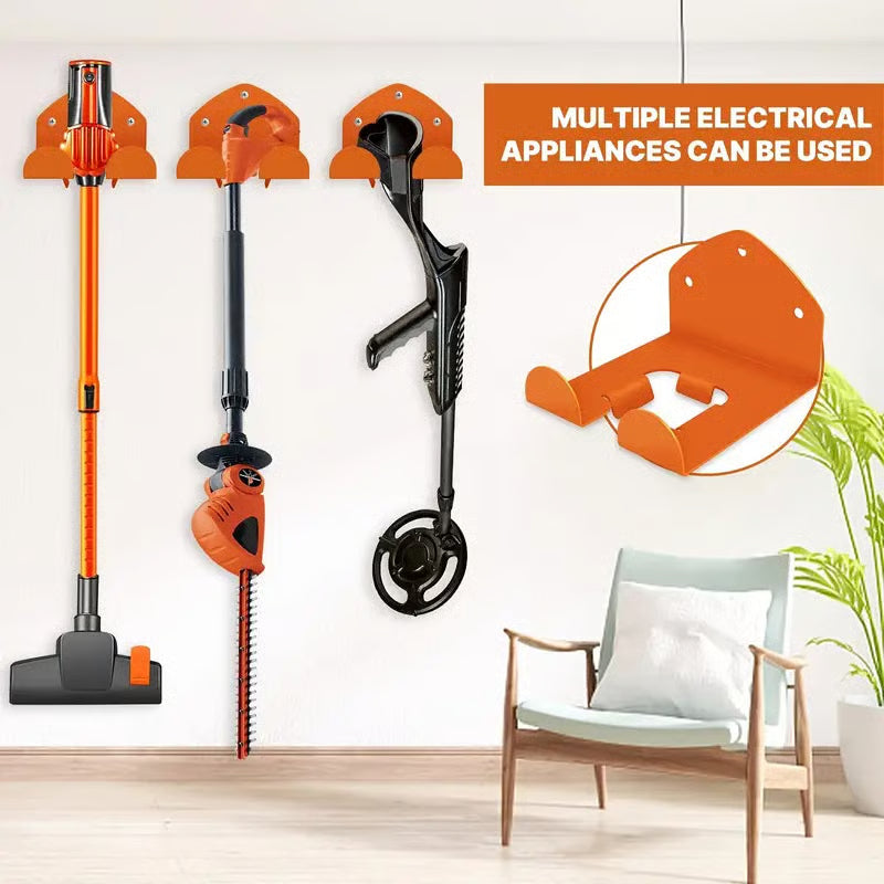 Garden Electric Tool Weed Trimmer Wall Mounted Lawn Mower Bracket