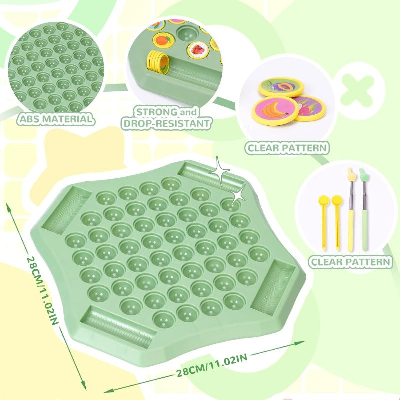 Flip-Match Board Game for Kids – DIY Flip Chess Board for Kids (2–4 Players)