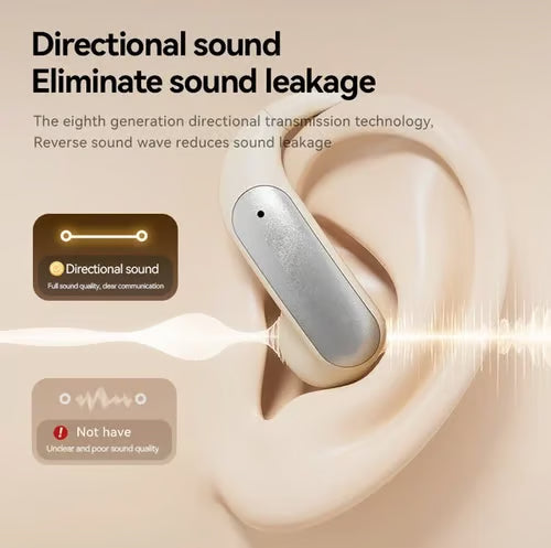 π§π Zero-Gravity Titanium Bluetooth Earbuds - Ultra-Long Battery, HiFi Stereo, Comfortable for Long Wear
