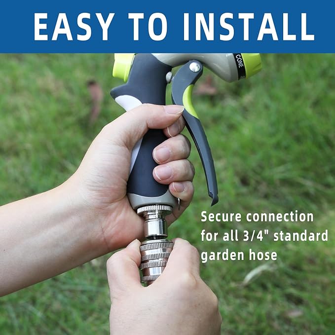šStainless Steel Garden Hose Quick Connect Fittings Set