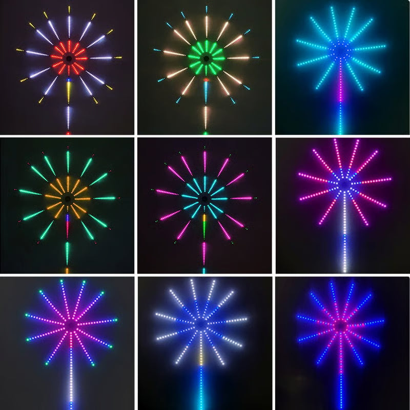 🎁💡WiFi Bluetooth Smart Fireworks Led Light