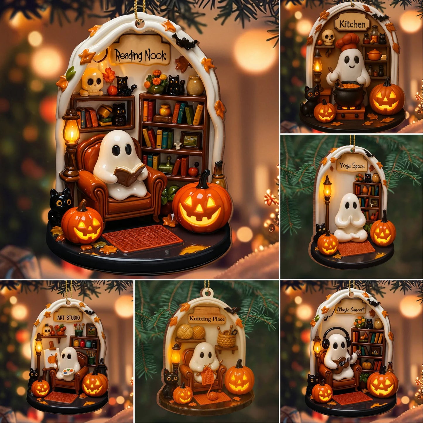 π» Halloween Spooky Ornament π