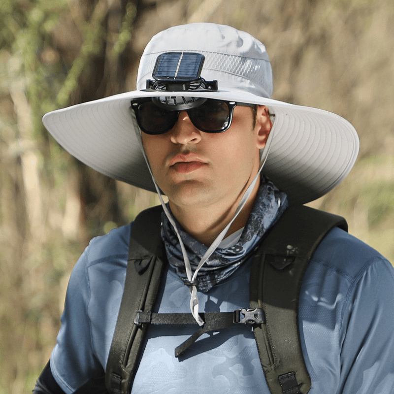 šBest fatherās Day Giftsā¤2025 New Ultralight Solar Fan Sun Hat ā Lighter Than a Baseball!ā¾(Only 11oz)