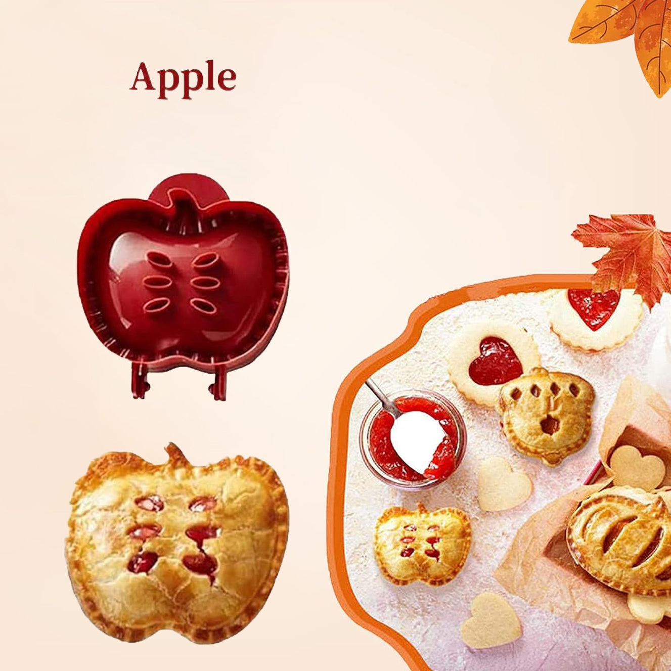 🎄2025 Hot sale Fall Hand Pie Molds