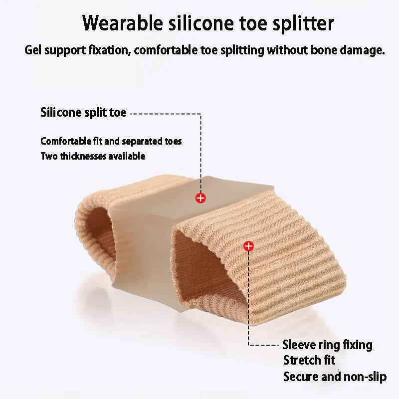 Woyuosn Premium Elastic Toe Separators – Comfortable Pain Relief & Alignment