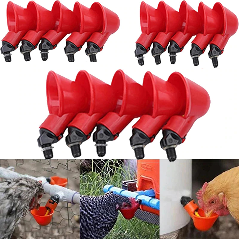 💥Last Day 50% Off--🔥Automatic Chicken Water Cup Bird Coop