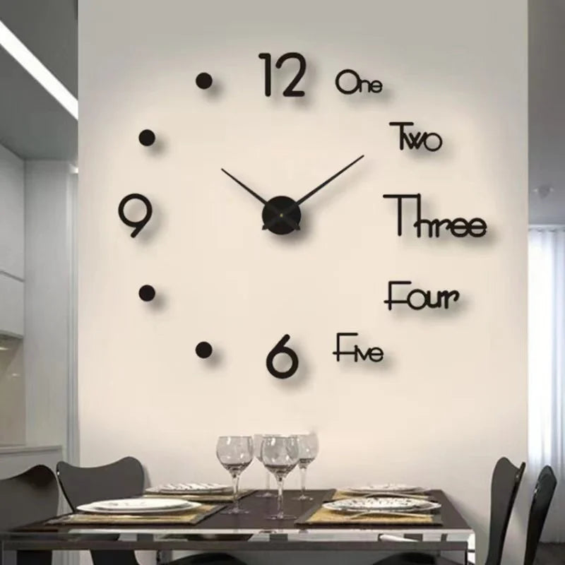 ð¥Summer Hot Sale - 48% OFF ð¥MODERN DIY PUNCH-FREE WALL CLOCK