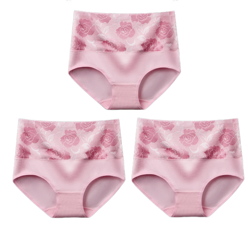 Cotton High Waist Abdominal Slimming Hygroscopic Antibacterial Underwear