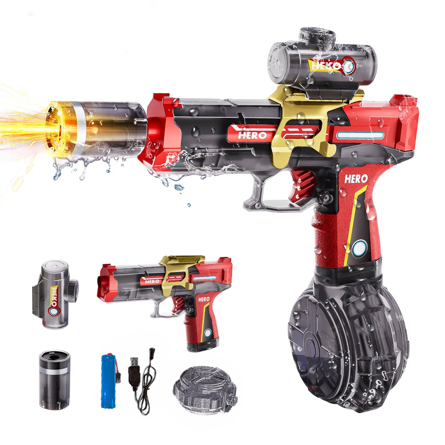 Yopoll Super Blaster Electric Water Gun for Adults/Kids
