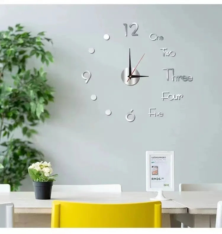 ð¥Summer Hot Sale - 48% OFF ð¥MODERN DIY PUNCH-FREE WALL CLOCK
