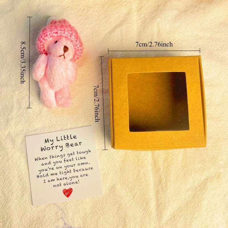 🔥HOT SALE 49% OFF - 🎁Handmade Mini Plush Teddy Bear in Box