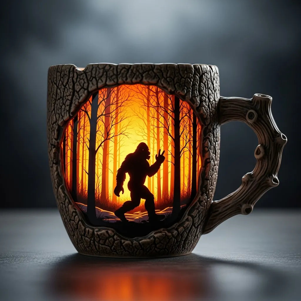 Bigfoot Forest Fire Mug