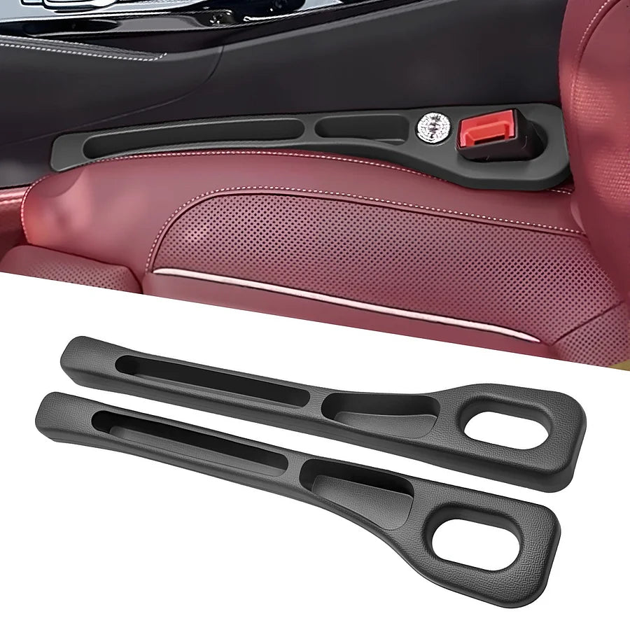 Eptchn Dual-Slot Car Seat Gap Filler Organizer