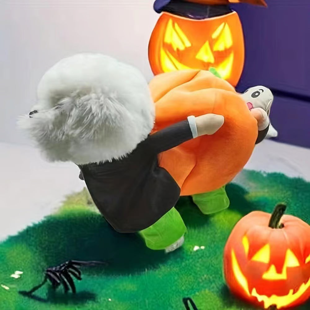 (🎃Early-Halloween Hot Sale-49%OFF) Pet Dog Pumpkin Halloween Costume