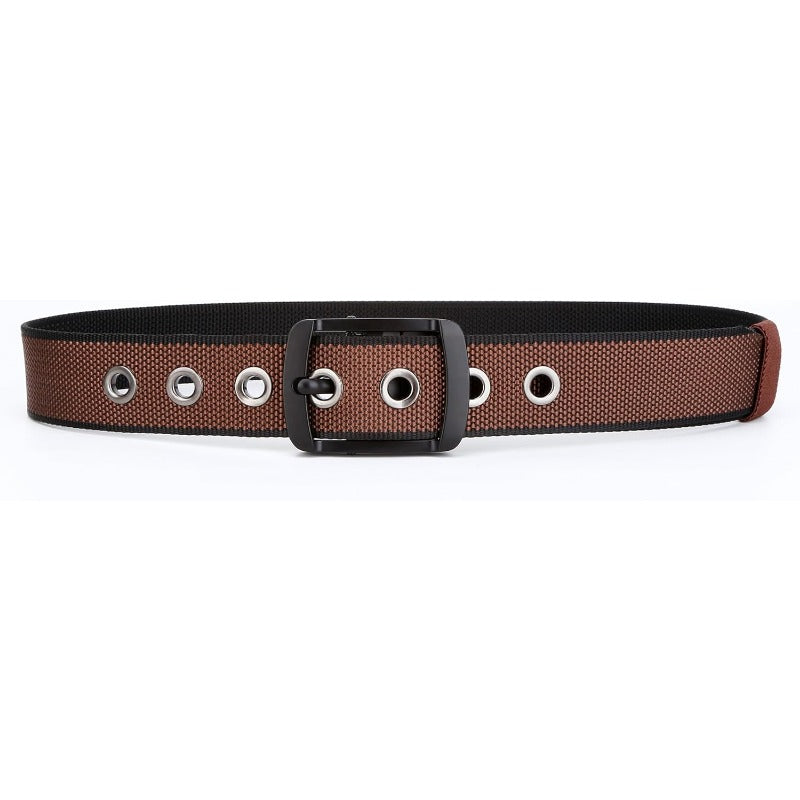 Reversible Nylon Tactical Belt ✦ Dual-Color Quick-Release Webbing