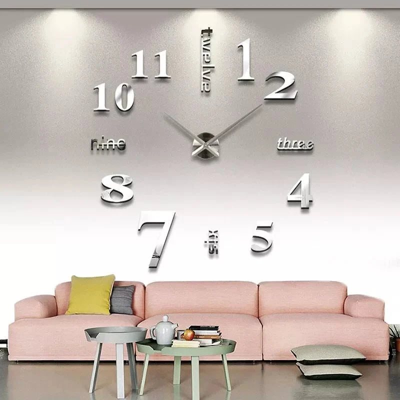 ð¥Summer Hot Sale - 48% OFF ð¥MODERN DIY PUNCH-FREE WALL CLOCK
