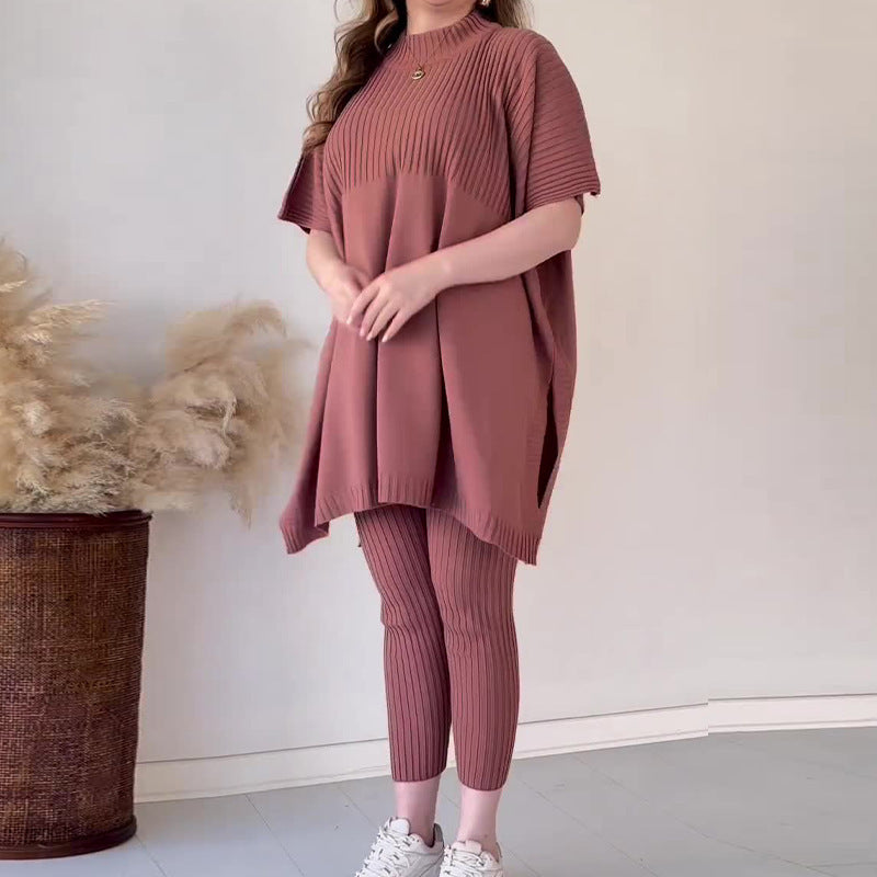 (⏰Clearance Sale 49% ! + 🔥Buy 2 Get Freeship)🥂Knitted Two-piece Set