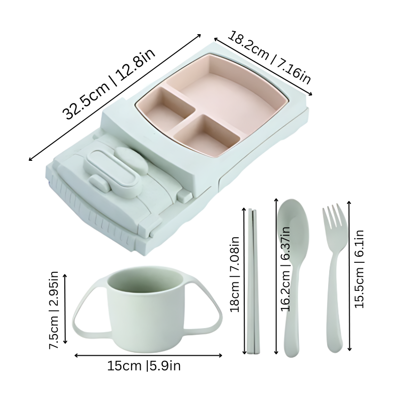 CarTray Engaging & Durable Dinnerware for Children