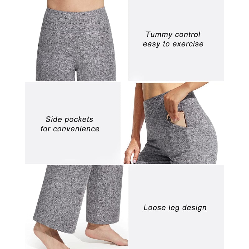 🎁Last Day 49% Off - Women Wide Leg Yoga Pants