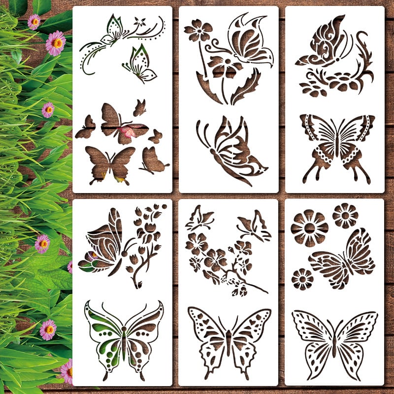 🎁49% OFF -🏡Garden Fence Large Flower Stencils🌻DIY Decoration