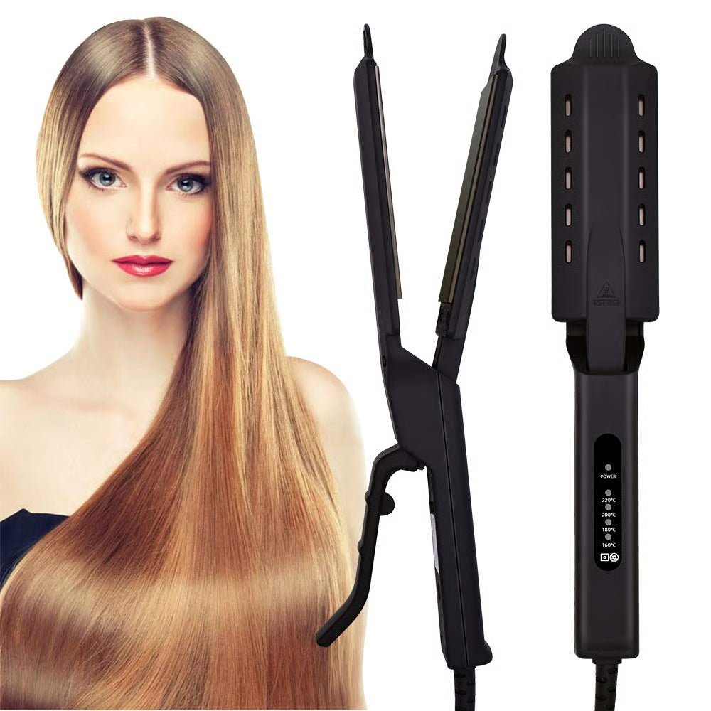 🔥Hurry Up - 70% OFF Only This Week - AIRFLOW- Straightener and Curling Irons 2 in 1, Heat Damage Protection Hair Styling Tools