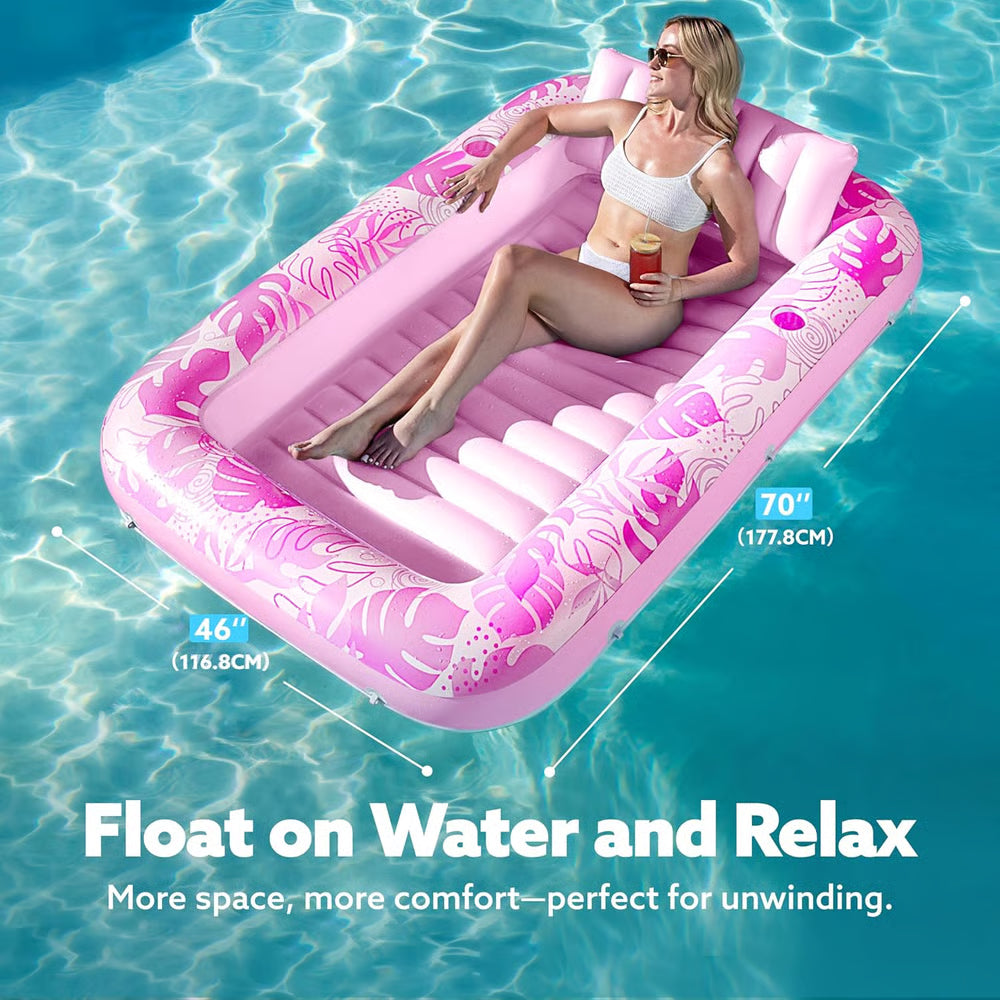 Inflatable Tanning Pool Lounger
