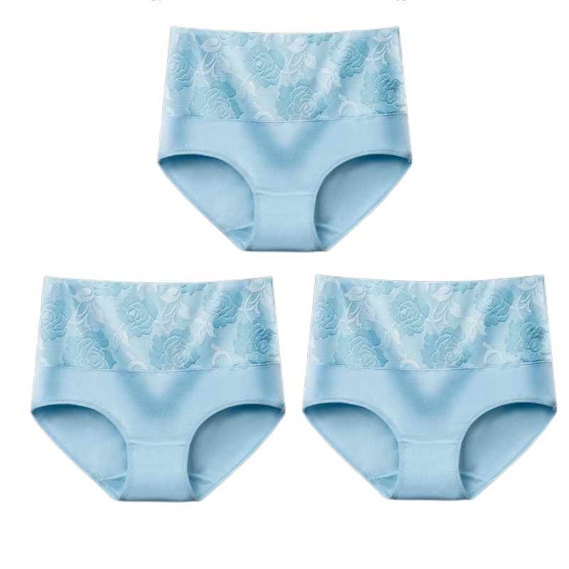 Cotton High Waist Abdominal Slimming Hygroscopic Antibacterial Underwear