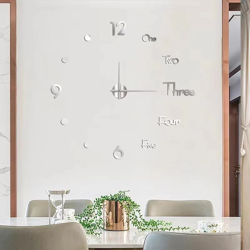ð¥Summer Hot Sale - 48% OFF ð¥MODERN DIY PUNCH-FREE WALL CLOCK