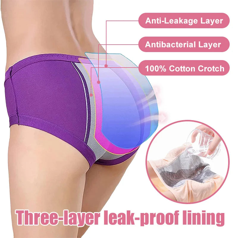 š„Last DayBuy 3 Get 2 Freeš„-2025 New Upgrade High Waist Leak Proof PantiesāØ