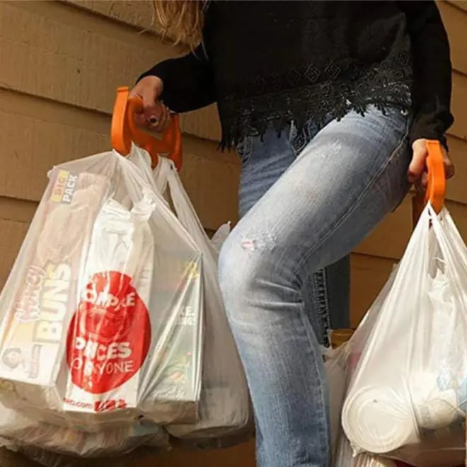Grocery Bag Carrier Handle Holder (2 PCS)