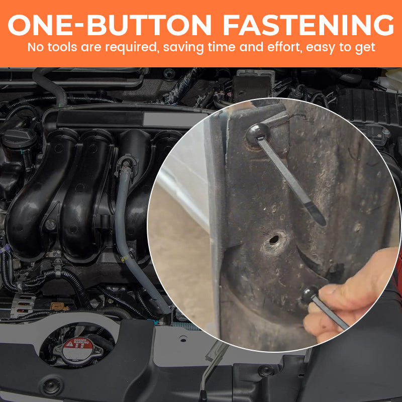 Snap-Fit Nylon Fastening Clip for Car Repairs