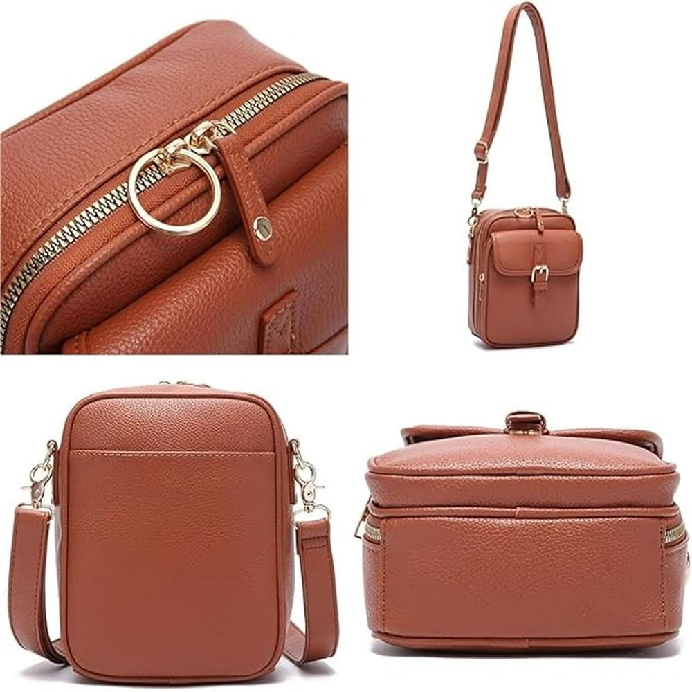 👜Practiqustin Urvashi Crossbody Leather Bag