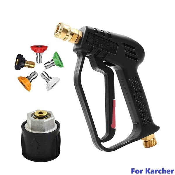 Spring Sale 49% OFF High-Pressure Water Gun with Nozzles for Car Wash Free Shipping