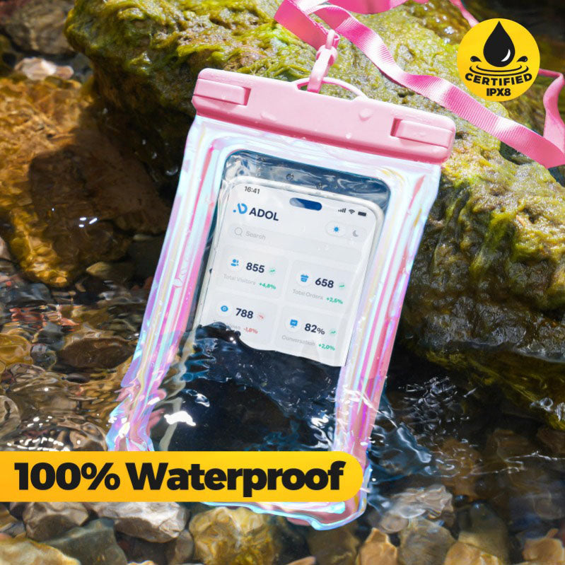 Buy 1 Get 1 Free IPX8 Floating Waterproof Phone Pouches