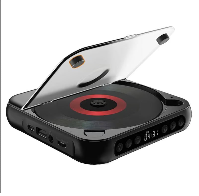 Portable Bluetooth CD Player - Halloween & Christmas SALE: 30% OFF!