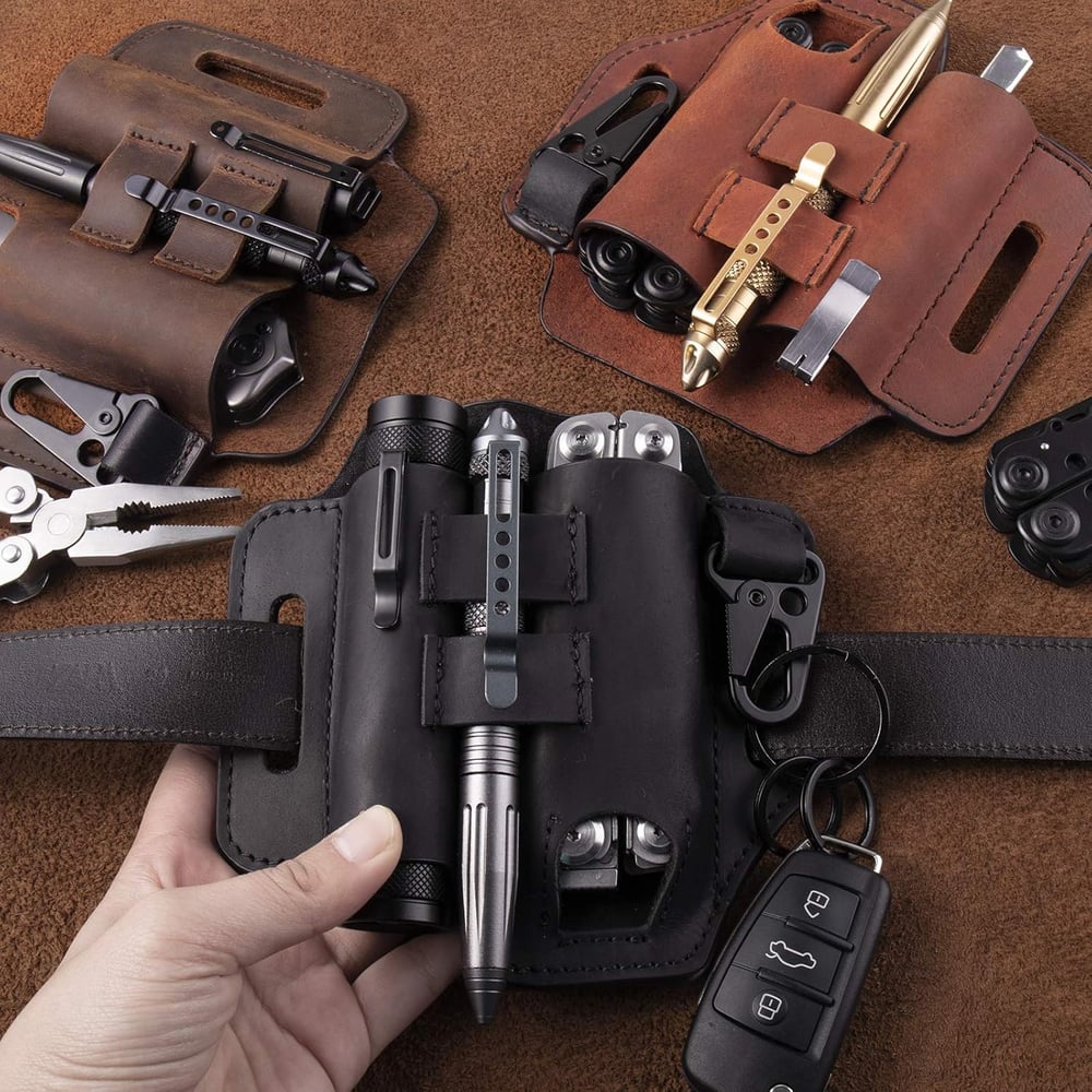 Practiqustin Handmade Multitool Belt Sheath