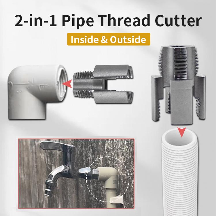 🔥Father's Day Sale🔥Integrated Internal & External Pipe Threading Tool