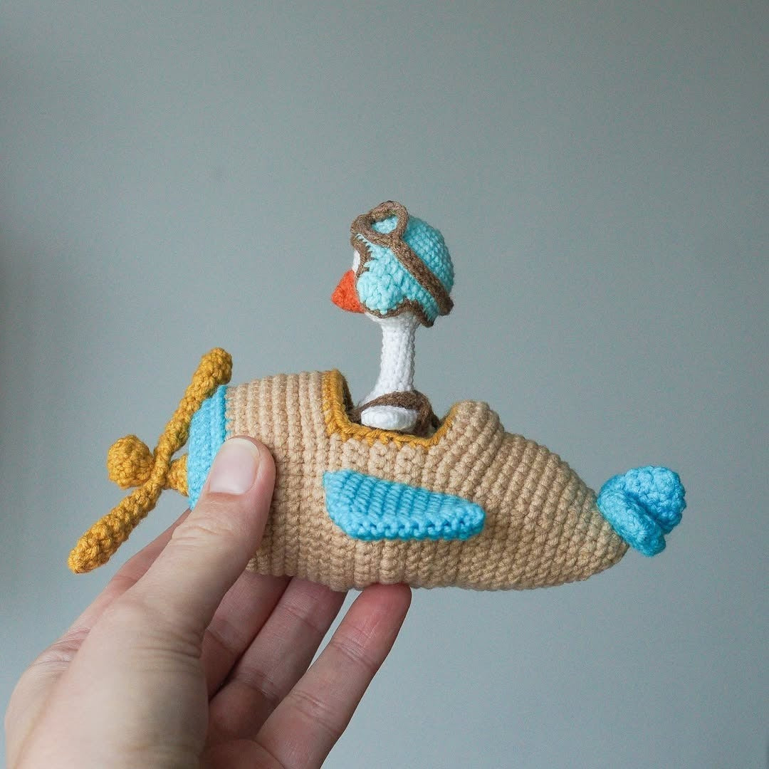 Handmade Crochet Goose