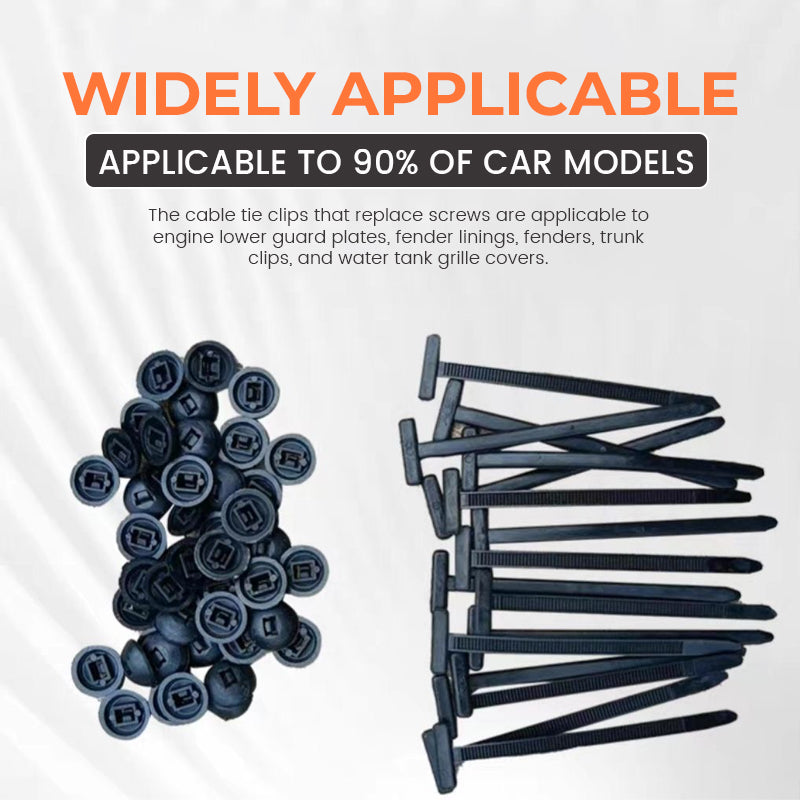 Snap-Fit Nylon Fastening Clip for Car Repairs