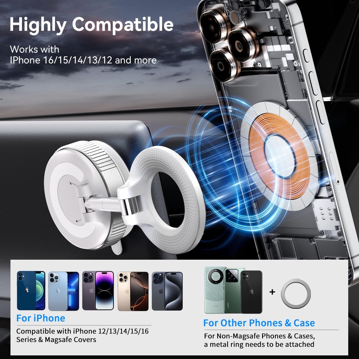 Eptchn MagLock 360° Foldable Magnetic Phone Mount