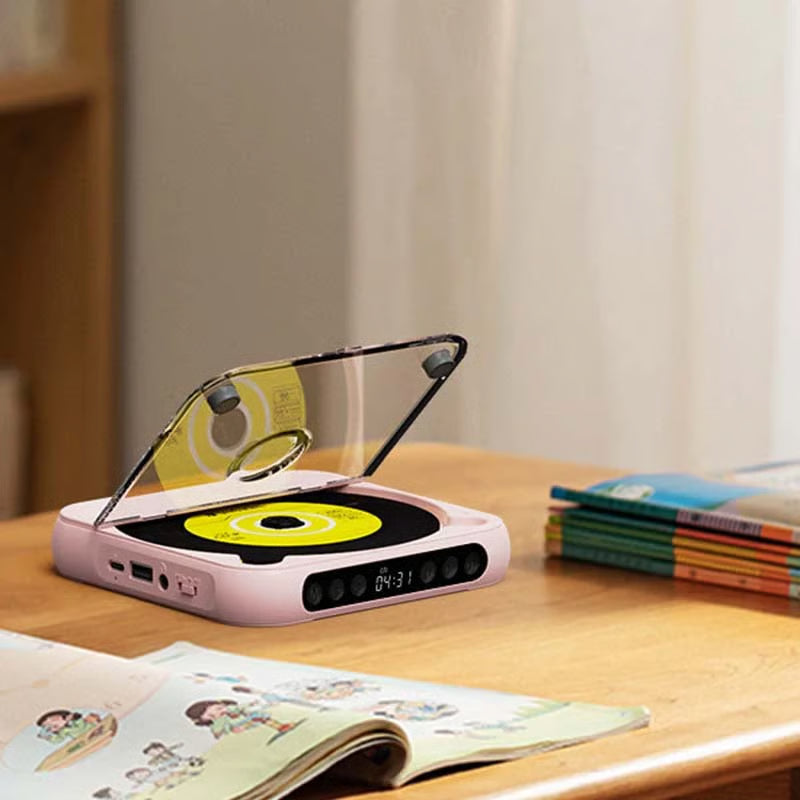 Portable Bluetooth CD Player - Halloween & Christmas SALE: 30% OFF!