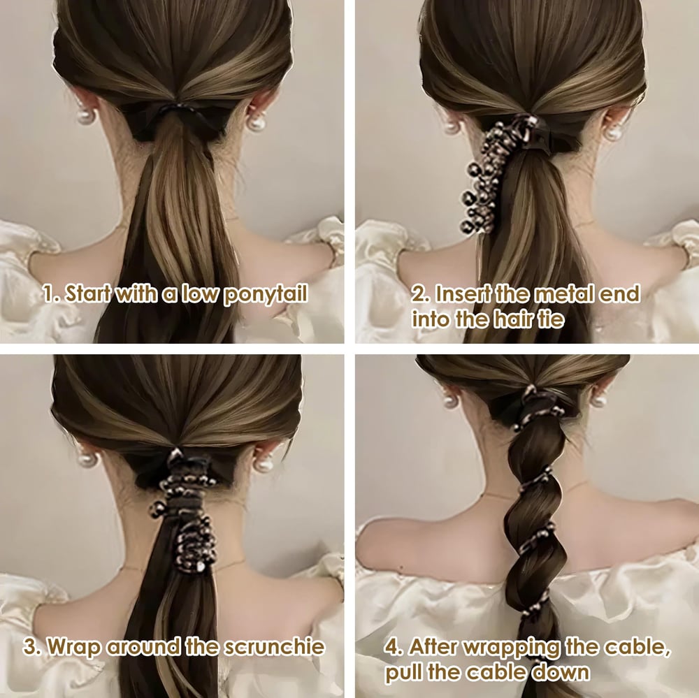 🎉Hot Sale 49% OFF🎁Sleepy Tie No Damage Soft Elastic Spiral Hair Ties