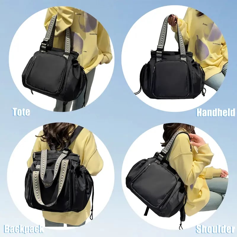 Multi-Functional Large-Capacity Tote Backpack for Travel & Mommy & Daily Use