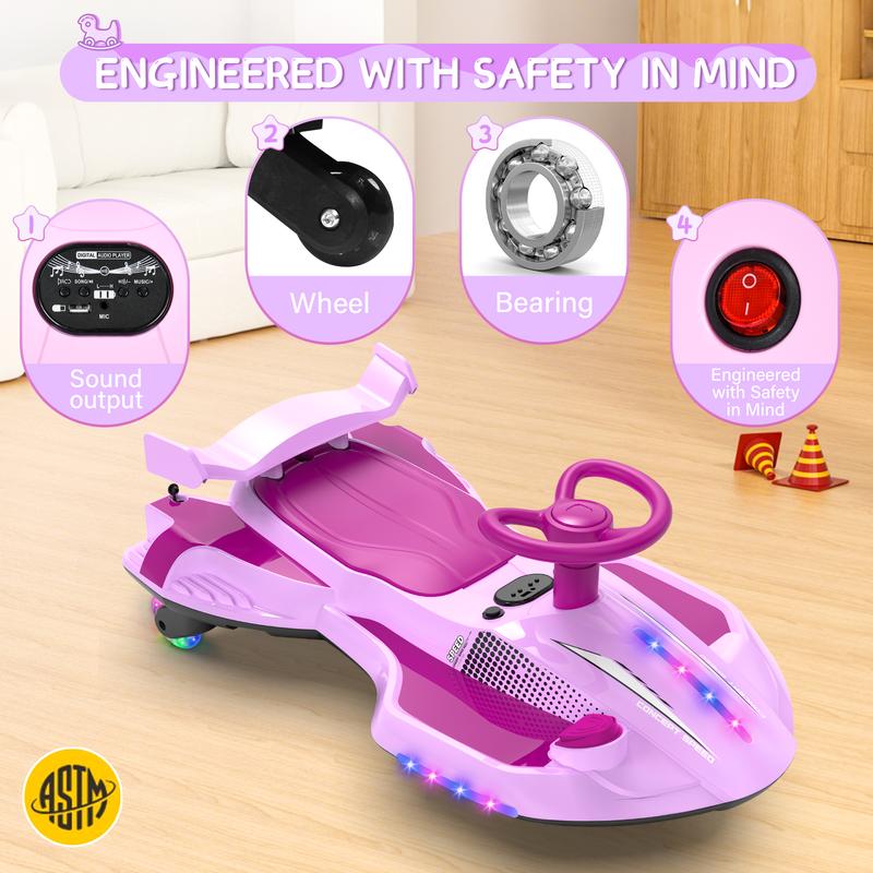 🔥Hot Sale🎁2-in-1 12V Electric Kick Scooter Ride-On Toy