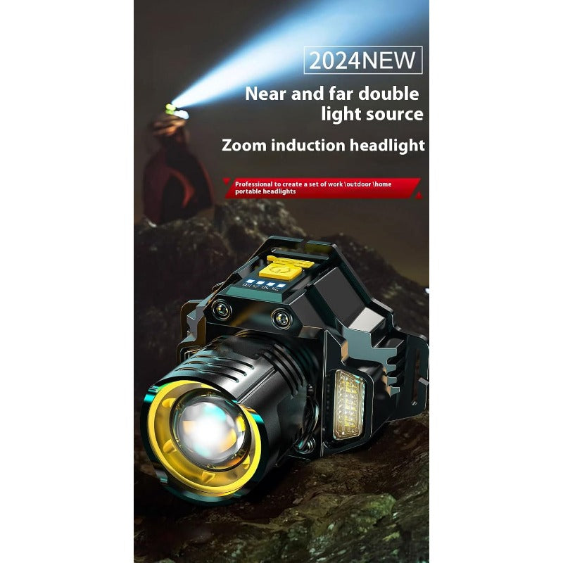 Eptchn Rechargeable Sensor-Control Headlamp