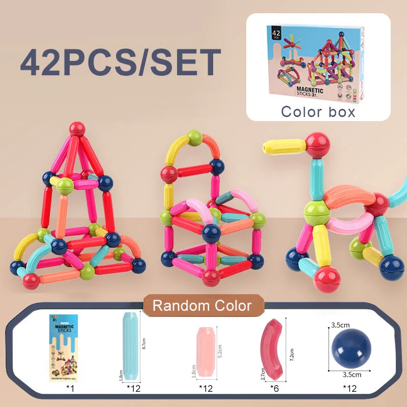Last Day 75% OFF - 🔥Educational Magnet Building Blocks