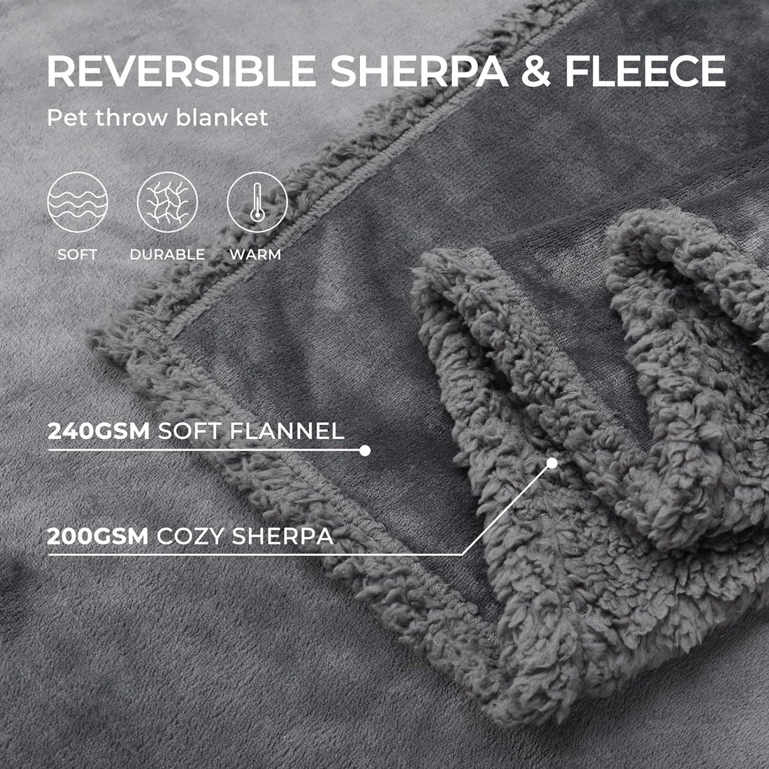 🎁🎄Christmas Hot Sale-The Waterproof CouplesBlanket