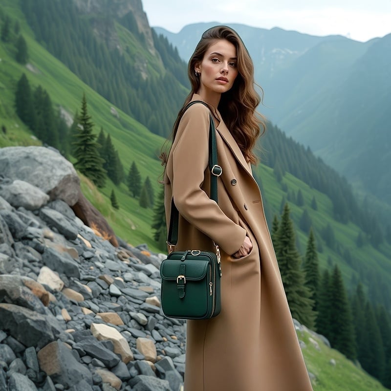 👜Practiqustin Urvashi Crossbody Leather Bag