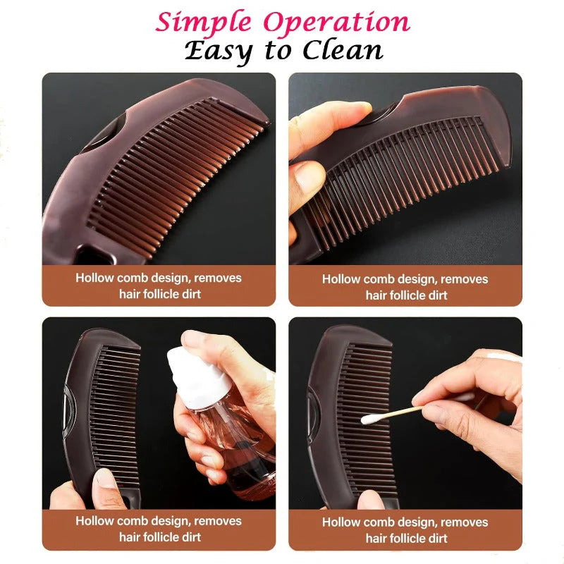 YOPOLL Scalp Exfoliating Comb – Dandruff Removal & No-Wash Massage Tool for Flaky, Oily Scalp Relief